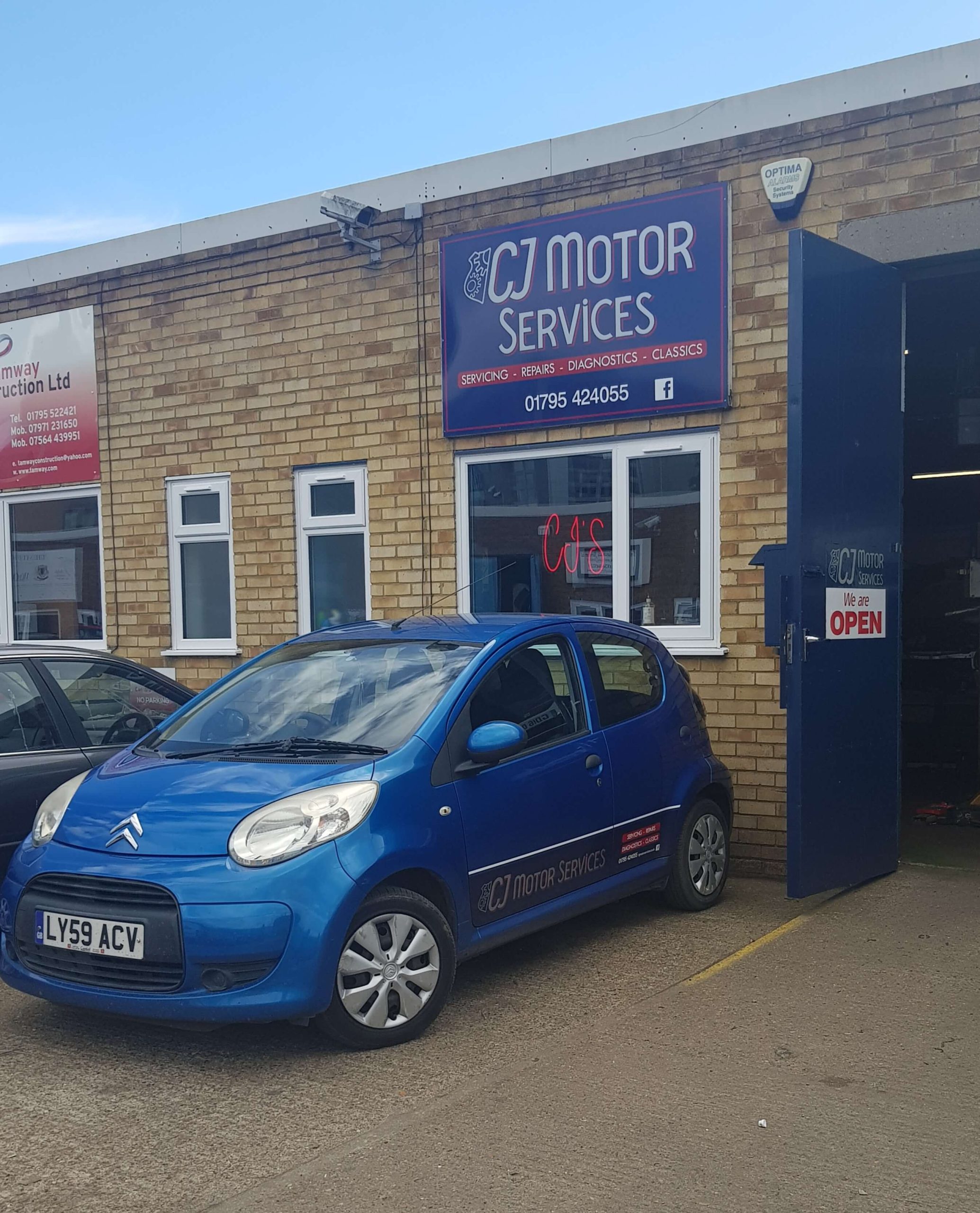 Contact - CJ Motor Services